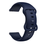 Cinturino di ricambio per cinturino in silicone con fibbia a farfalla, 20mm For Samsung Galaxy Watch Active 3 41mm, 22mm For Samsung Galaxy Watch Active 3 45mm