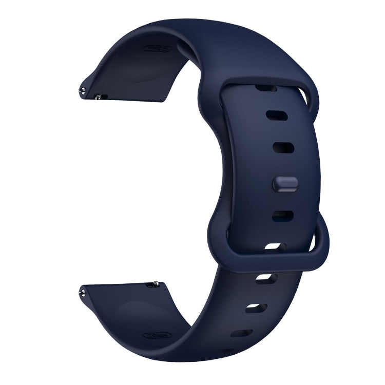 Cinturino di ricambio per cinturino in silicone con fibbia a farfalla, 20mm For Samsung Galaxy Watch Active 3 41mm, 22mm For Samsung Galaxy Watch Active 3 45mm