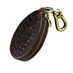 Portachiavi universale per auto da appendere in pelle vintage, Vintage Leather Coffee