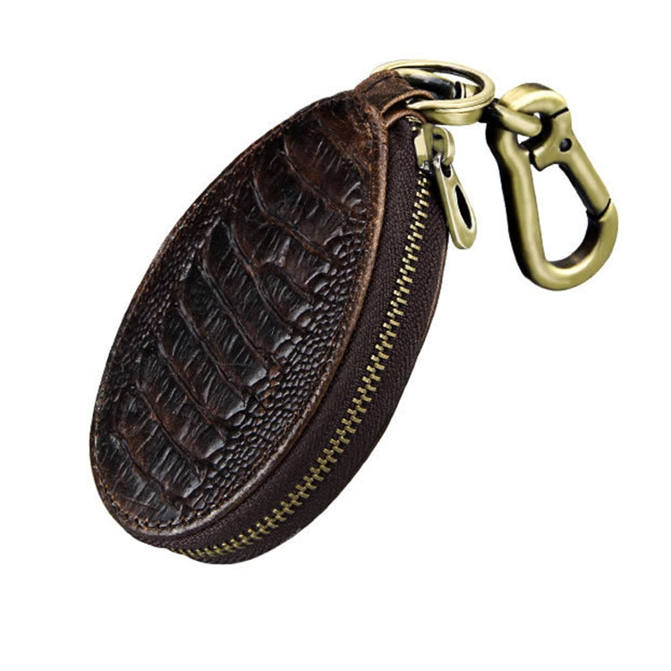 Portachiavi universale per auto da appendere in pelle vintage, Vintage Leather Coffee