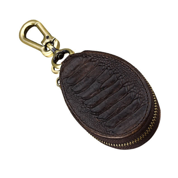 Portachiavi universale per auto da appendere in pelle vintage, Vintage Leather Coffee