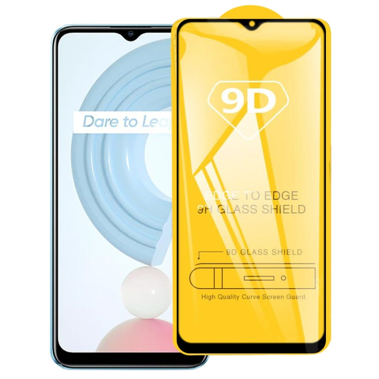 Pellicola in vetro temperato a schermo intero con colla intera 9D, For OPPO Realme C25 (1 PC), For OPPO Realme C21 (1 PC), For OPPO Realme C12 (1 PC), For OPPO Realme Q3 Pro Carnival / Q3 Pro 5G (1 PC), For OPPO Realme C20 (1 PC)                       ...
