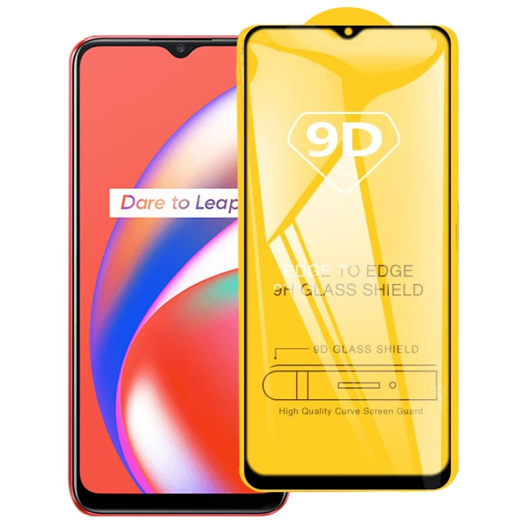 Pellicola in vetro temperato a schermo intero con colla intera 9D, For OPPO Realme C25 (1 PC), For OPPO Realme C21 (1 PC), For OPPO Realme C12 (1 PC), For OPPO Realme Q3 Pro Carnival / Q3 Pro 5G (1 PC), For OPPO Realme C20 (1 PC)                       ...