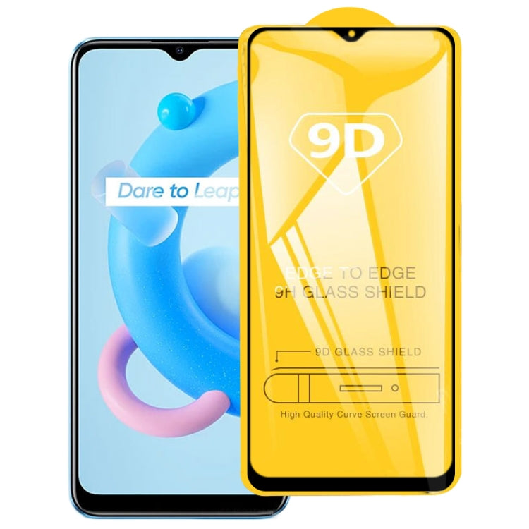 Pellicola in vetro temperato a schermo intero con colla intera 9D, For OPPO Realme C25 (1 PC), For OPPO Realme C21 (1 PC), For OPPO Realme C12 (1 PC), For OPPO Realme Q3 Pro Carnival / Q3 Pro 5G (1 PC), For OPPO Realme C20 (1 PC)                       ...