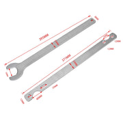 A3780 Kit di strumenti per la rimozione della staffa della pompa dell'acqua della chiave di rimozione della frizione della ventola dell'auto per BMW, Pump Bracket Wrench