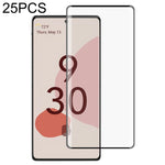 Pellicola in vetro temperato a schermo intero con colla intera da 25 pezzi, For Google Pixel 6 (25 PCS), For Google Pixel 6 Pro (25 PCS)