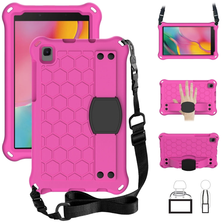 Custodia protettiva antiurto a quattro angoli in EVA + PC a nido d'ape con cinturino, For Samsung Galaxy Tab A7 Lite 8.7 (2021) T220/T225, For Samsung Galaxy Tab A 8.0 & S Pen (2019) P200/P205, For Samsung Galaxy Tab A 8.0 & S Pen (2019)P200/P205
