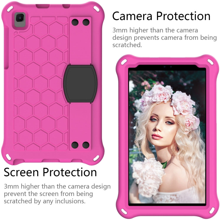 Custodia protettiva antiurto a quattro angoli in EVA + PC a nido d'ape con cinturino, For Samsung Galaxy Tab A7 Lite 8.7 (2021) T220/T225, For Samsung Galaxy Tab A 8.0 & S Pen (2019) P200/P205, For Samsung Galaxy Tab A 8.0 & S Pen (2019)P200/P205