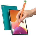 Custodia protettiva in silicone per stilo a forma di frutta e verdura, For Samsung Galaxy Tab S6 Lite P610 / P615, For Samsung Galaxy Tab S7 SM-870 / SM-T875