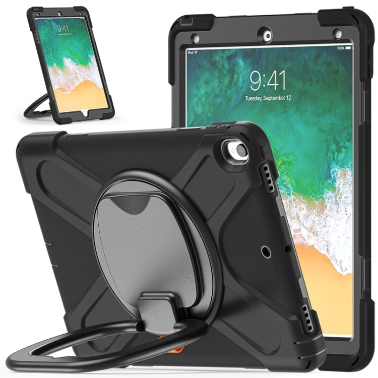 Custodia protettiva in silicone + PC con supporto e tracolla, For iPad Pro 10.5 2017 / Air 10.5 2019