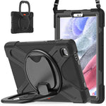 Custodia protettiva in silicone + PC con supporto e tracolla, For Samsung Galaxy Tab A7 Lite T220 / T225