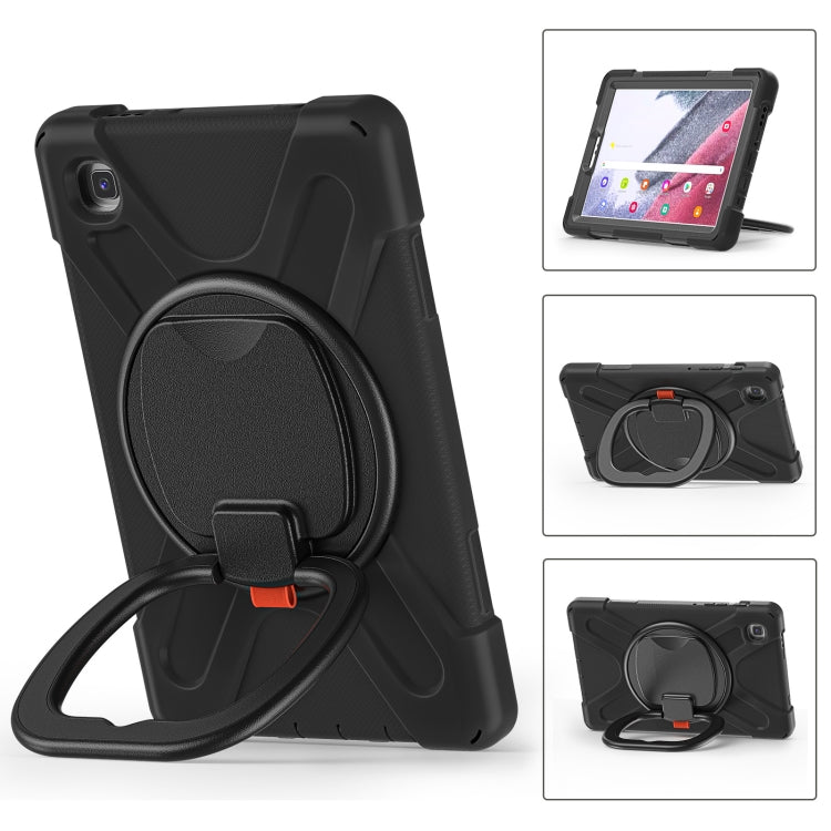 Custodia protettiva in silicone + PC con supporto e tracolla, For Samsung Galaxy Tab A7 Lite T220 / T225