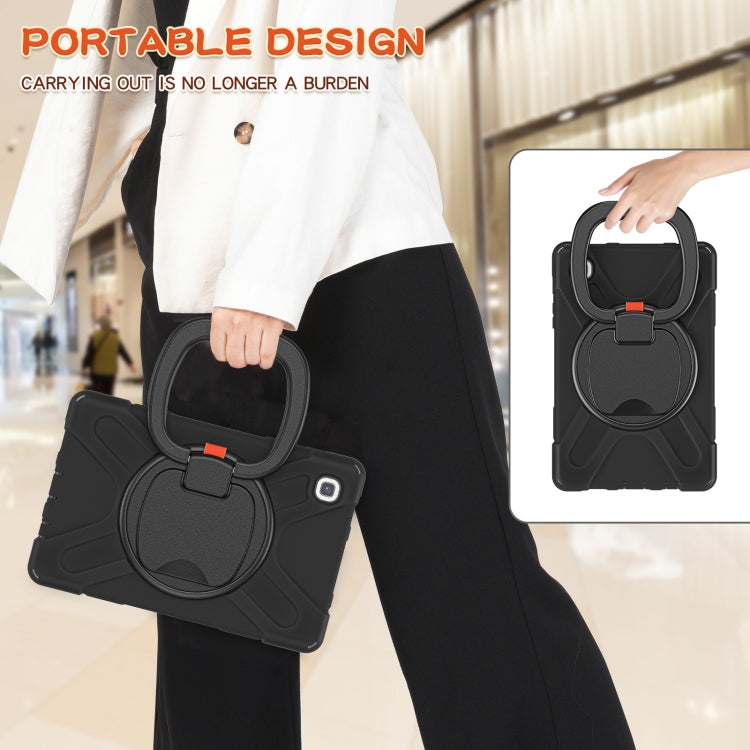 Custodia protettiva in silicone + PC con supporto e tracolla, For Samsung Galaxy Tab A7 Lite T220 / T225