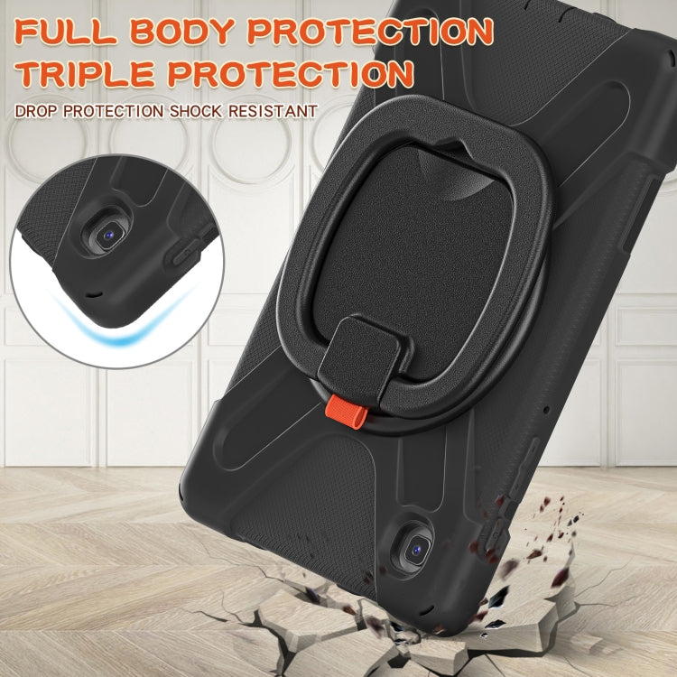 Custodia protettiva in silicone + PC con supporto e tracolla, For Samsung Galaxy Tab A7 Lite T220 / T225