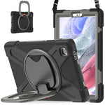 Custodia protettiva in silicone + PC con supporto e tracolla, For Samsung Galaxy Tab A7 Lite T220 / T225