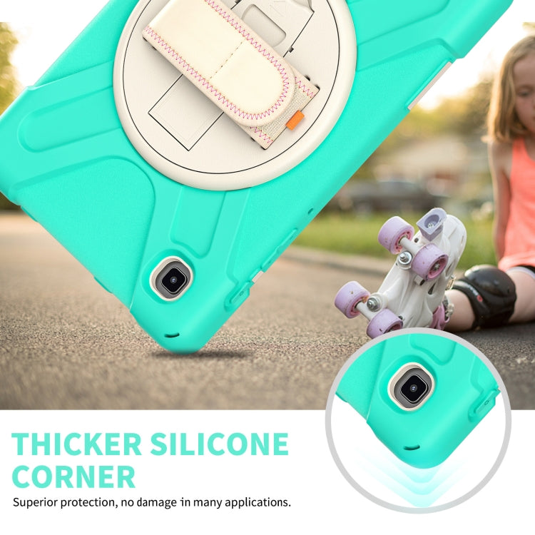 Custodia protettiva in silicone + PC con supporto e tracolla, For Samsung Galaxy Tab A7 Lite T220 / T225