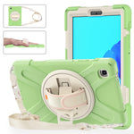 Custodia protettiva in silicone + PC con supporto e tracolla, For Samsung Galaxy Tab A7 Lite T220 / T225