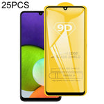 25 pellicole in vetro temperato a schermo intero con colla piena 9D, For Samsung Galaxy A22 4G (25 PCS), For OnePlus Nord CE 5G / Nord CE 2 5G (25 PCS), For Samsung Galaxy S21 FE 5G (25 PCS), For Samsung Galaxy A22 5G (25 PCS)