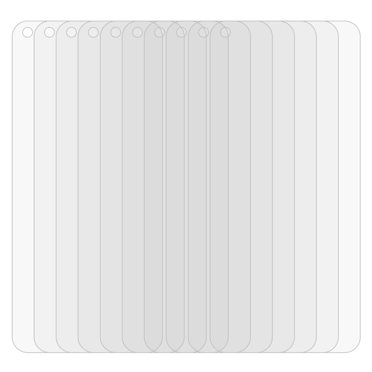 10 pellicole in vetro temperato da 0,26 mm 9H 2,5D, For OnePlus Nord CE 5G / Nord CE 2 5G (10 PCS), For Samsung Galaxy A22 4G (10 PCS), For Samsung Galaxy A22 5G  (10 PCS), For Samsung Galaxy S21 FE 5G (10 PCS)