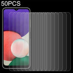 50 pellicole in vetro temperato da 0,26 mm 9H 2,5D, For OnePlus Nord CE 5G / Nord CE 2 5G (50 PCS), For Samsung Galaxy A22 4G (50 PCS), For Samsung Galaxy A22 5G  (50 PCS), For Samsung Galaxy S21 FE 5G (50 PCS)
