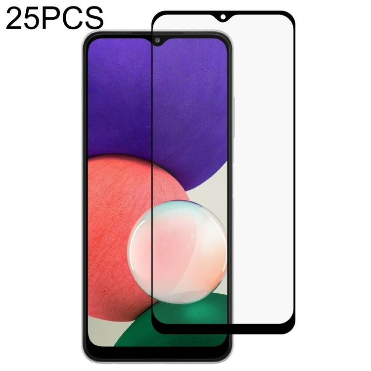 Pellicola in vetro temperato a schermo intero con colla intera da 25 pezzi, For OnePlus Nord CE 5G (25 PCS), For Samsung Galaxy A22 4G (25 PCS), For Samsung Galaxy A22 5G (25 PCS), For Samsung Galaxy S21 FE 5G (25 PCS)