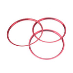 Anello decorativo per presa d'aria del condizionatore d'aria da 5 pezzi per Mercedes-Benz, A5819-01, A5819-02, A5819-03