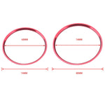 Anello decorativo per presa d'aria del condizionatore d'aria da 5 pezzi per Mercedes-Benz, A5819-01, A5819-02, A5819-03