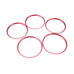 Anello decorativo per presa d'aria del condizionatore d'aria da 5 pezzi per Mercedes-Benz, A5819-01, A5819-02, A5819-03