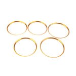 Anello decorativo per presa d'aria del condizionatore d'aria da 5 pezzi per Mercedes-Benz, A5819-01, A5819-02, A5819-03