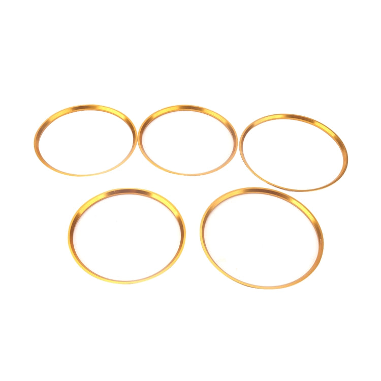 Anello decorativo per presa d'aria del condizionatore d'aria da 5 pezzi per Mercedes-Benz, A5819-01, A5819-02, A5819-03