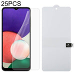 25 PCS Full Screen Protector Pellicola idrogel frontale antideflagrante, For Samsung Galaxy A22 4G (25 PCS), For Samsung Galaxy A22 5G (25 PCS), For Samsung Galaxy S21 FE 5G (25 PCS), For OnePlus Nord CE 5G (25 PCS)