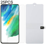 25 PCS Full Screen Protector Pellicola idrogel frontale antideflagrante, For Samsung Galaxy A22 4G (25 PCS), For Samsung Galaxy A22 5G (25 PCS), For Samsung Galaxy S21 FE 5G (25 PCS), For OnePlus Nord CE 5G (25 PCS)
