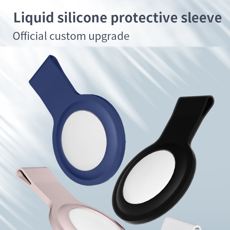 Custodia in silicone con portachiavi per AirTag Apple