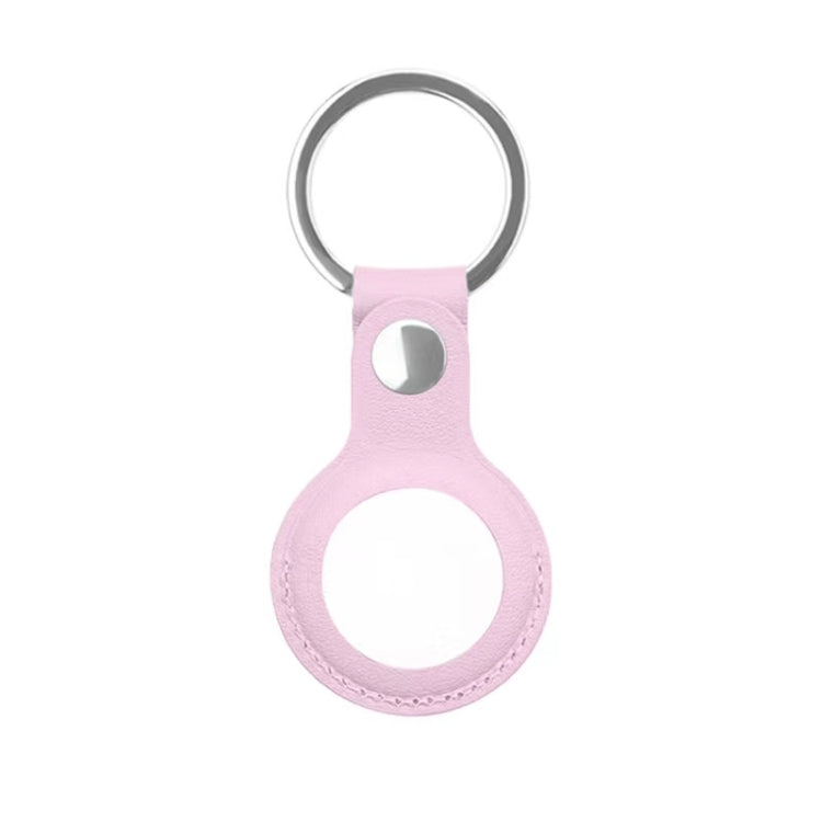 Custodia in pelle PU con portachiavi per AirTag