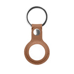 Custodia in pelle PU con portachiavi per AirTag