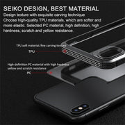 iPAKY Serie MG Texture in fibra di carbonio TPU antiurto + Custodia per PC trasparente, For iPhone 11, For iPhone 11 Pro, For iPhone 11 Pro Max, For iPhone 12 mini, For iPhone 12 / 12 Pro, For iPhone 12 Pro Max, For iPhone XS / X, For iPhone XR        ...