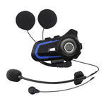 WUPP Bluetooth 5.1 S2 Casco da motociclista Auricolare interfono Bluetooth full duplex