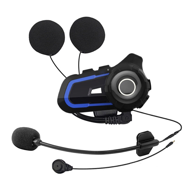 WUPP Bluetooth 5.1 S2 Casco da motociclista Auricolare interfono Bluetooth full duplex