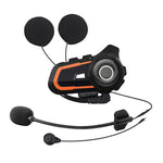 WUPP Bluetooth 5.1 S2 Casco da motociclista Auricolare interfono Bluetooth full duplex