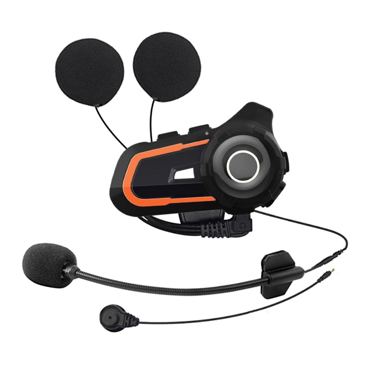WUPP Bluetooth 5.1 S2 Casco da motociclista Auricolare interfono Bluetooth full duplex