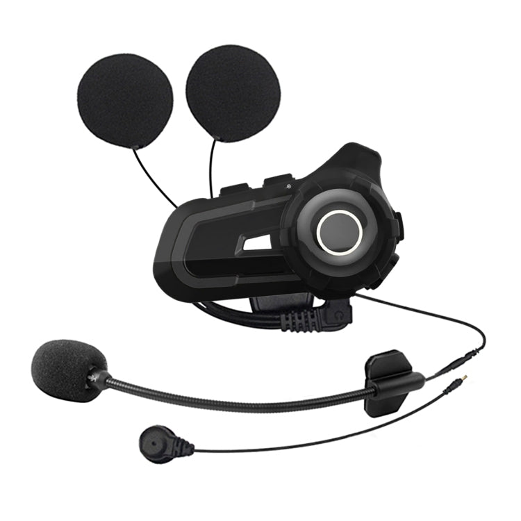 WUPP Bluetooth 5.1 S2 Casco da motociclista Auricolare interfono Bluetooth full duplex