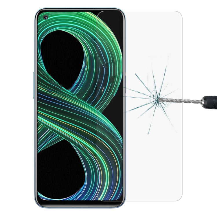 Pellicola in vetro temperato 9H 2.5D da 0,26 mm, For OPPO Realme 8 5G (1 PC), For OPPO Realme 8 / 8 Pro / 9 Pro+ (1 PC)