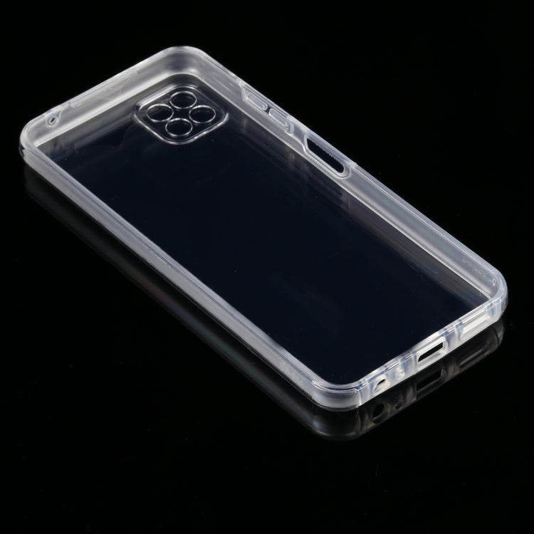 PC + TPU Custodia morbida trasparente ultrasottile a doppia faccia con copertura totale, For Samsung Galaxy A22 5G, For Samsung Galaxy A82 5G
