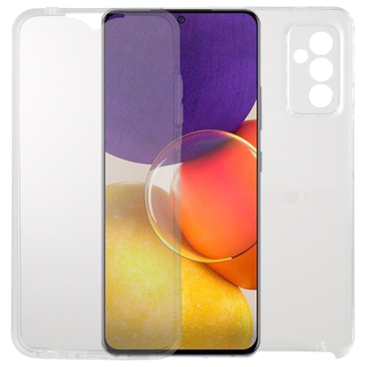 PC + TPU Custodia morbida trasparente ultrasottile a doppia faccia con copertura totale, For Samsung Galaxy A22 5G, For Samsung Galaxy A82 5G