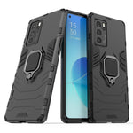 Custodia TPU antiurto con anello per OPPO Reno6 Pro 5G