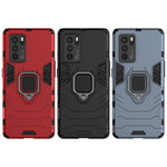 Custodia TPU antiurto con anello per OPPO Reno6 Pro 5G