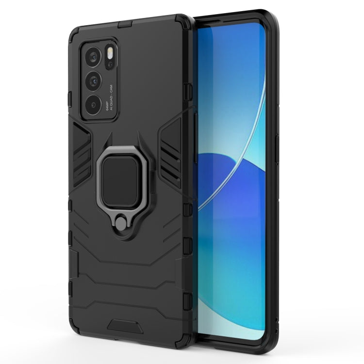 Custodia TPU antiurto con anello per OPPO Reno6 Pro 5G