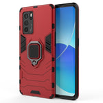 Custodia TPU antiurto con anello per OPPO Reno6 Pro 5G