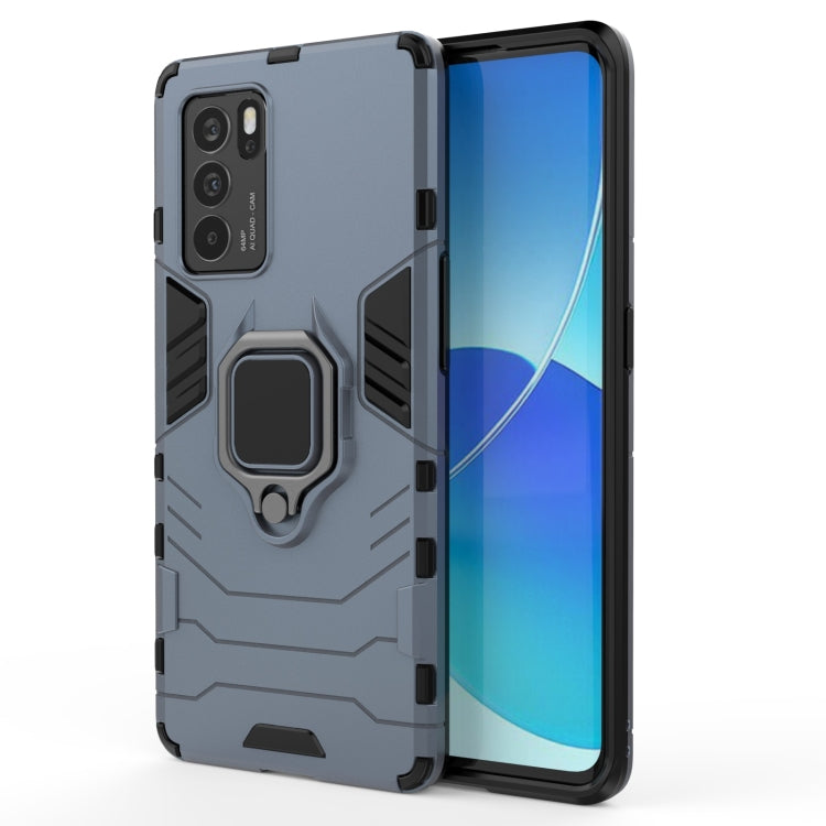Custodia TPU antiurto con anello per OPPO Reno6 Pro 5G