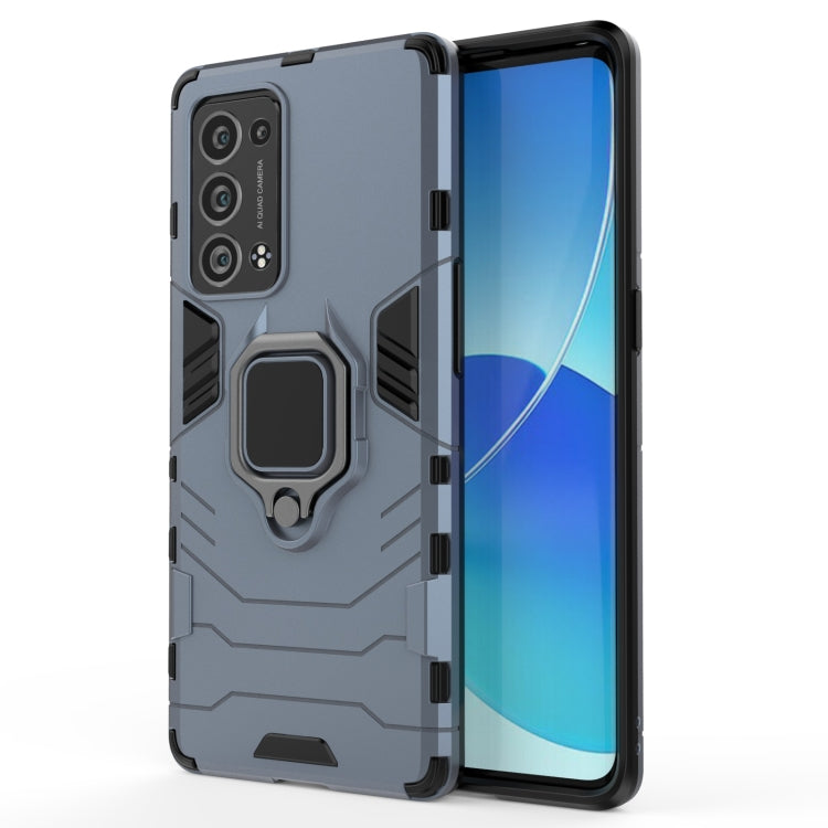 Custodia TPU antiurto con anello per OPPO Reno6 Pro 5G